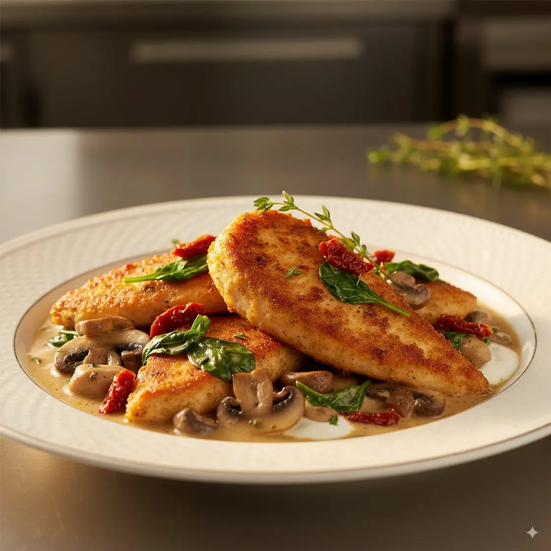 Healthy Chicken Marsala
