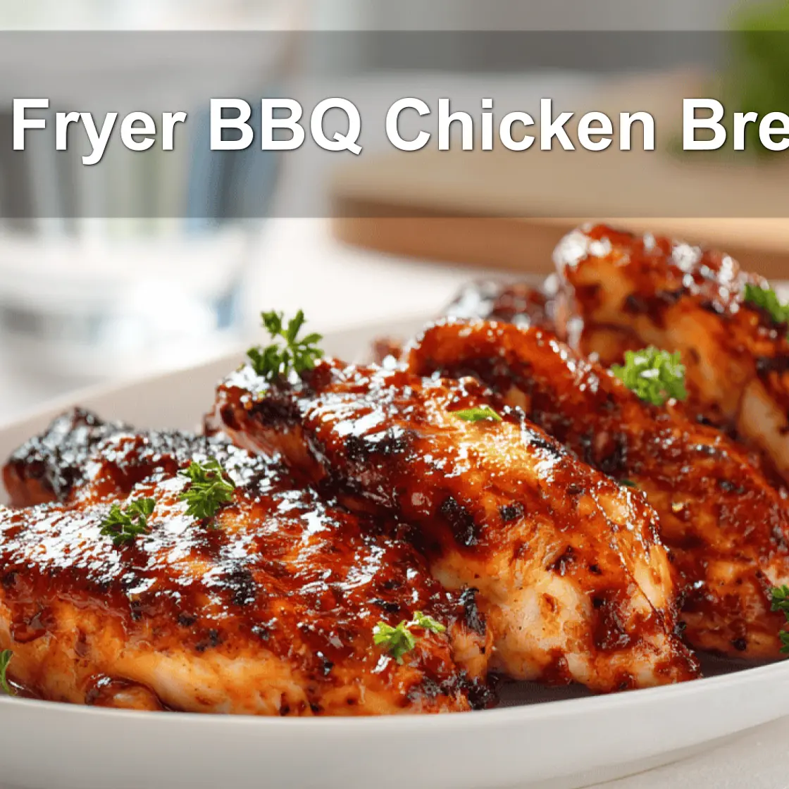 Quick 20-Minute Air Fryer BBQ Chicken Breast