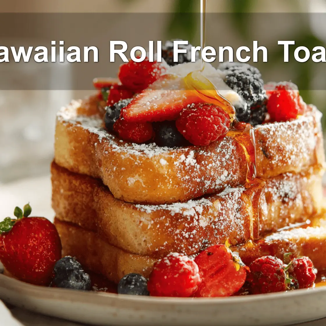 Cozy Hawaiian Roll French Toast Breakfast, USA