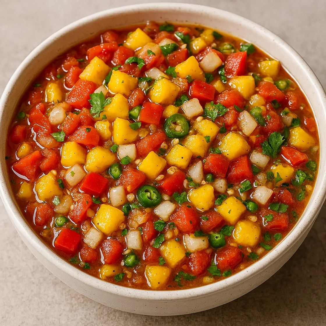 Pineapple Mango Salsa (8-9 Pints)