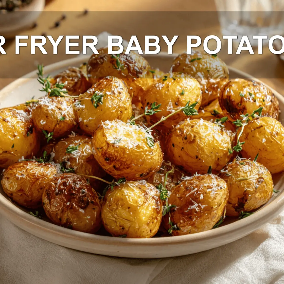 Cozy Air Fryer Baby Potatoes for Fall