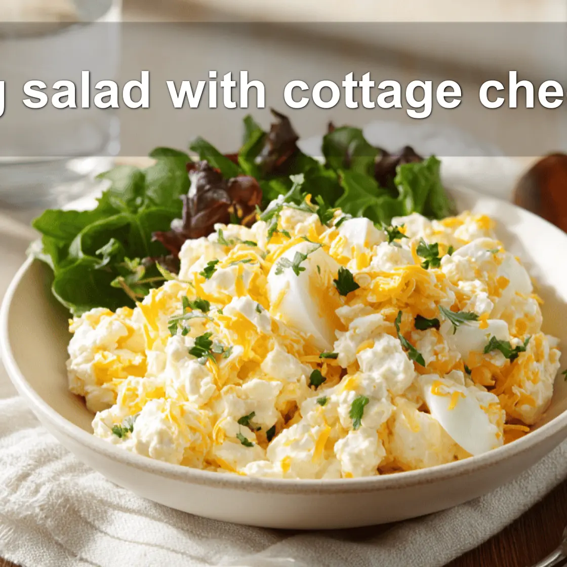Warm Egg Salad Cottage Cheese Sandwich Delights