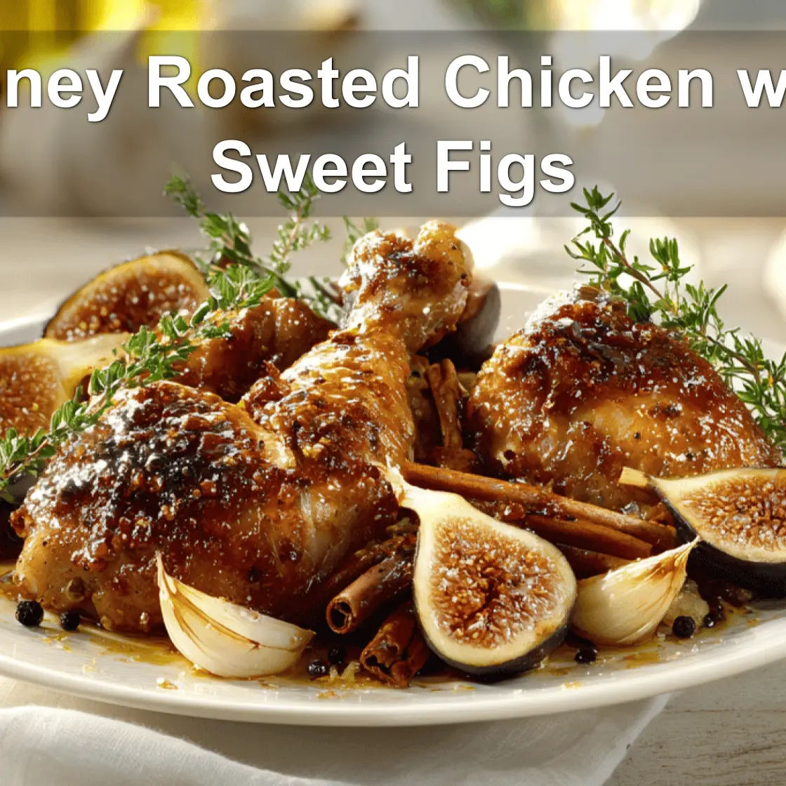 Easy 30-Min Honey Roasted Chicken with Sweet Figs