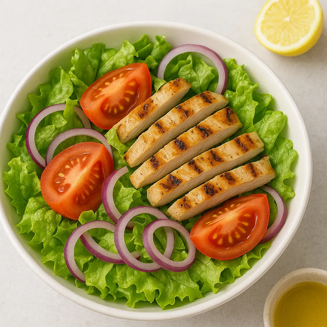 Salada de Frango Grelhado