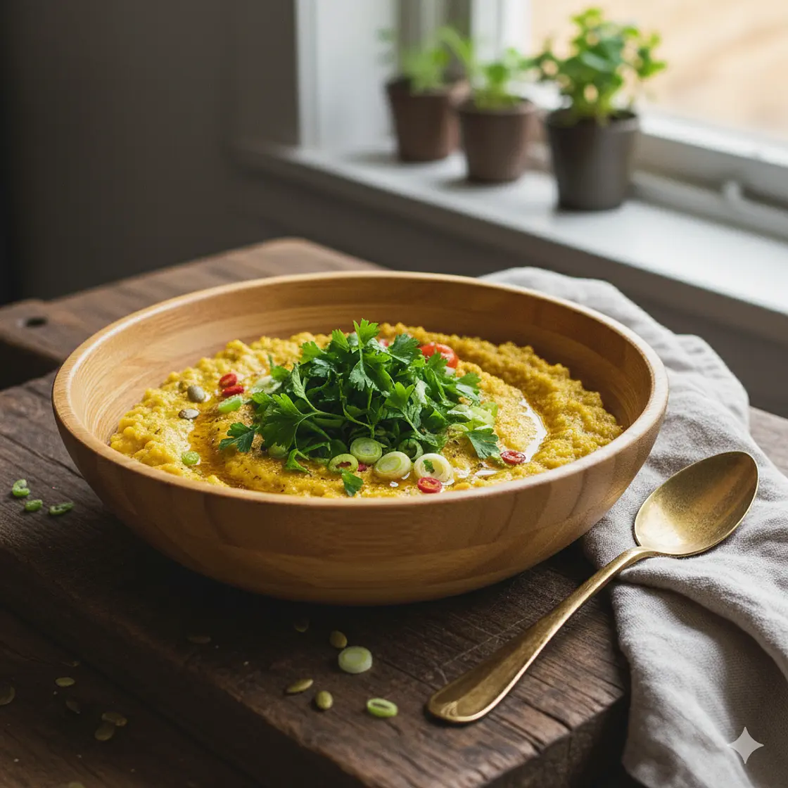 MINGAU DE AVEIA SALGADO