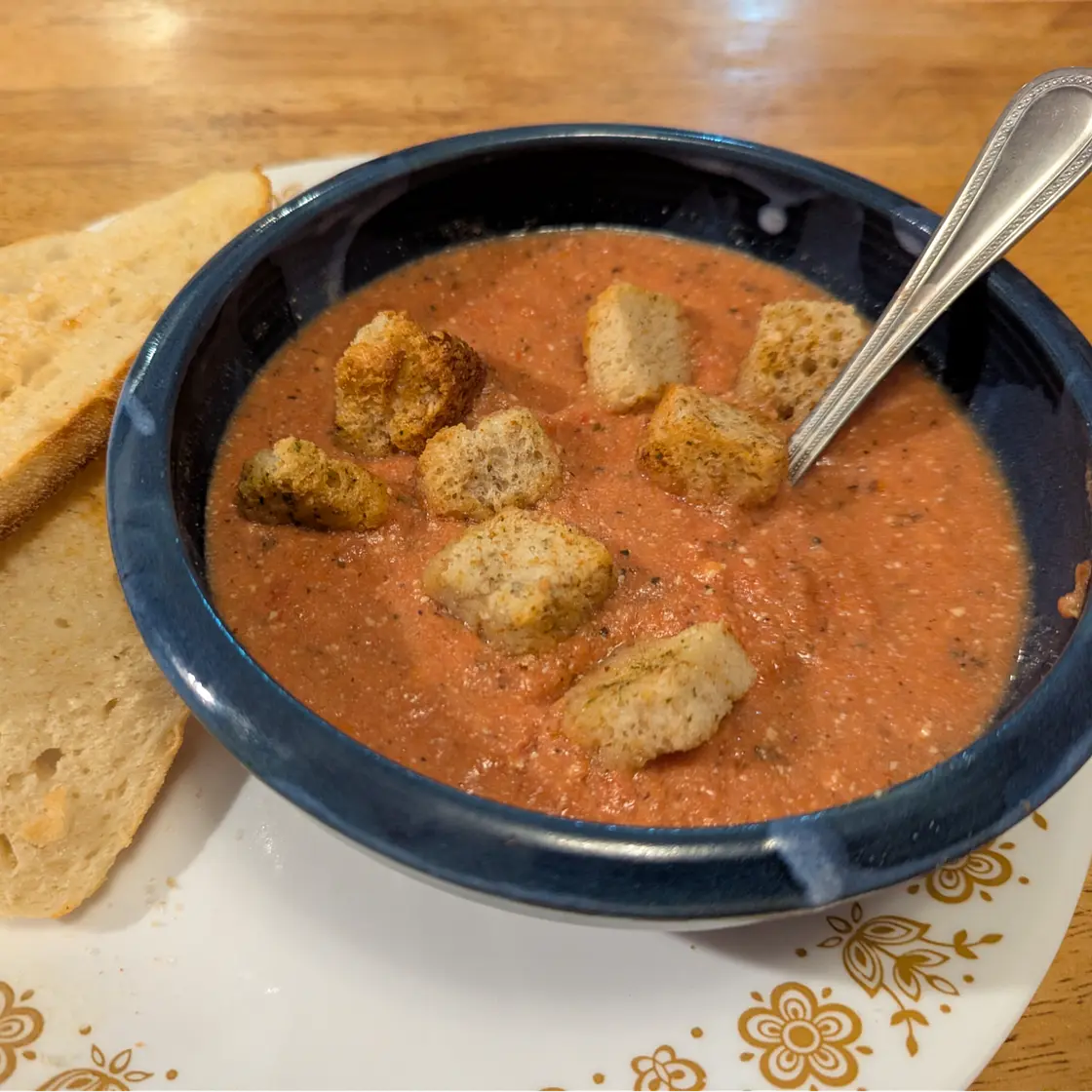Vegan Tomato Basil Soup