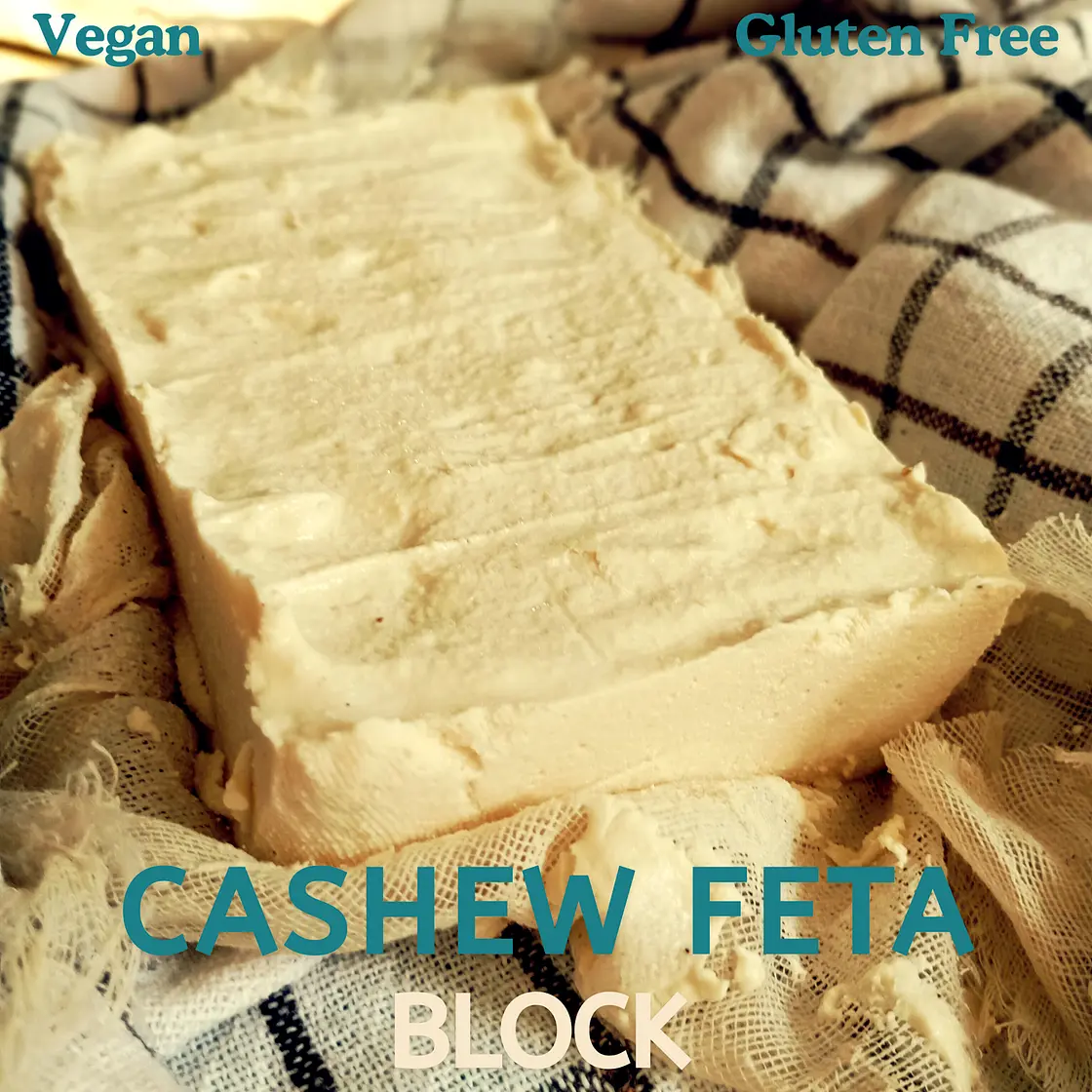 Cashew Feta Cheese Block