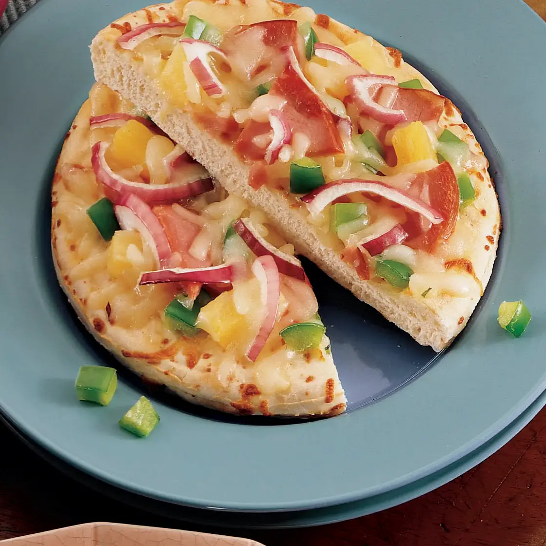 Canadian Bacon Pizzas