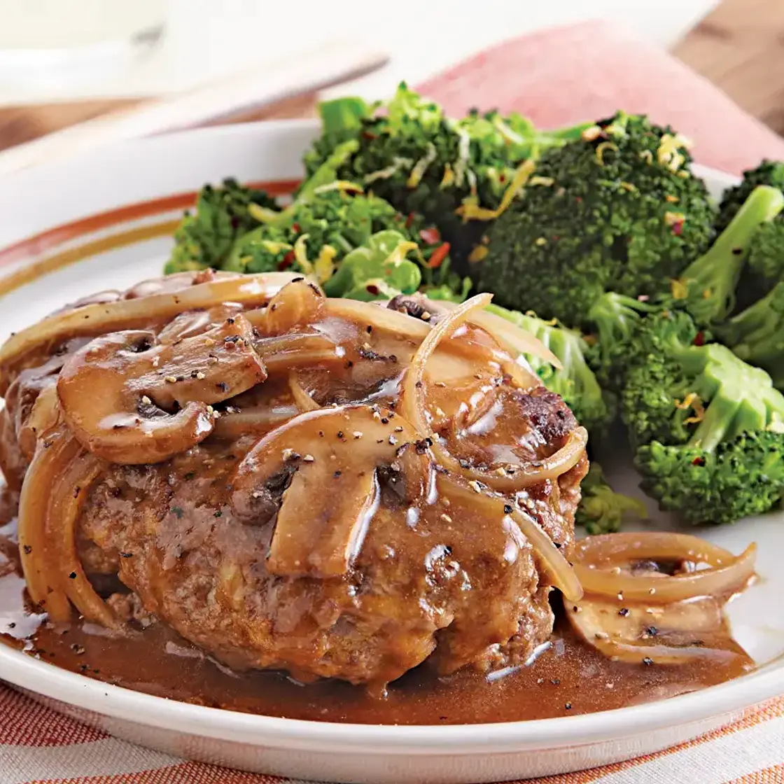 Hamburger Steak with Gravy