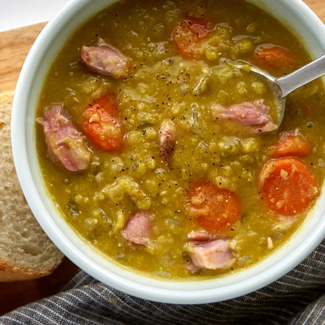 Slow-Cooker Split Pea Soup