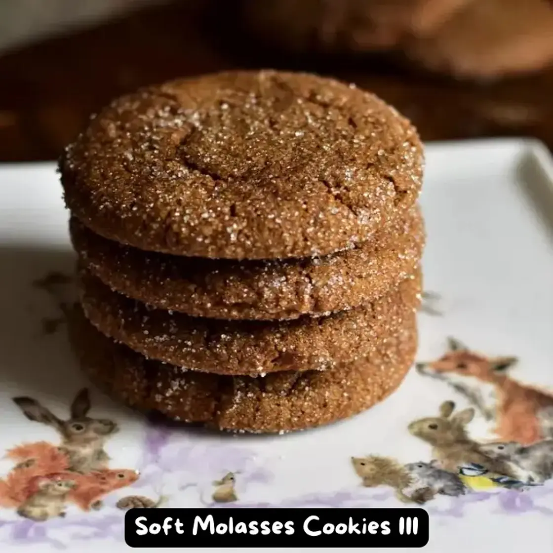 The Best Soft Molasses Cookies III