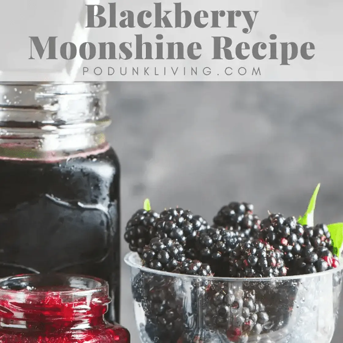 Blackberry Moonshine