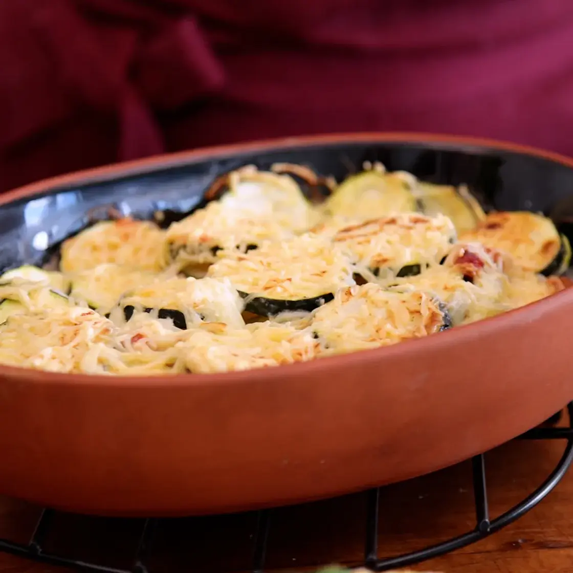 Gratin de Courgette aux lardons