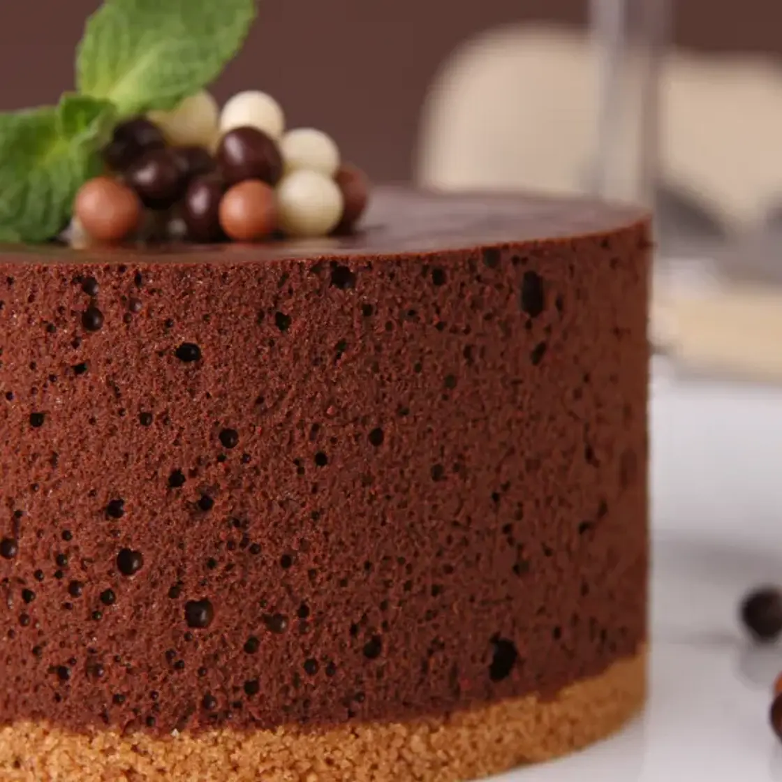 Petits gâteaux -mousse au chocolat