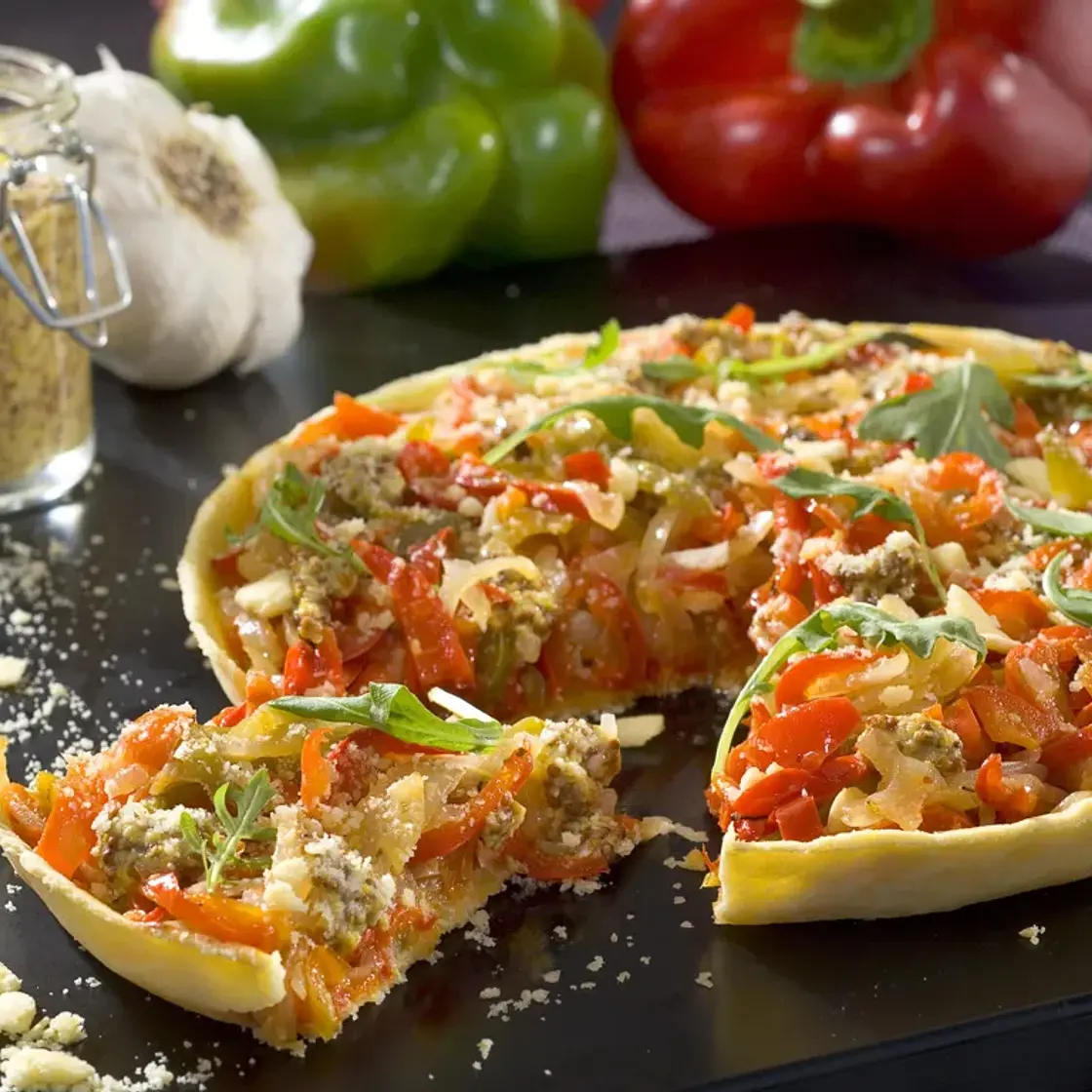 Tarte aux légumes d'été