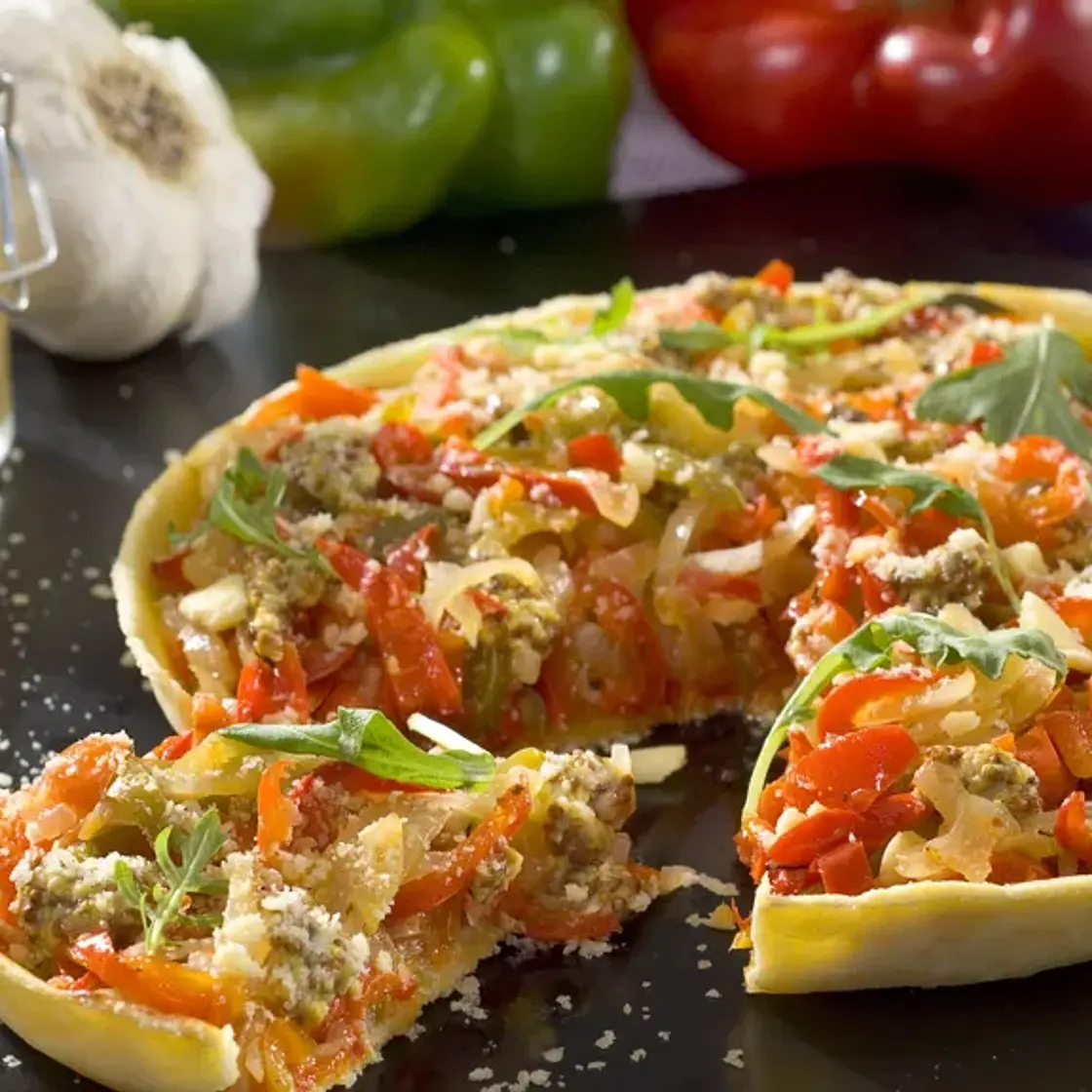 Tarte aux légumes d'été