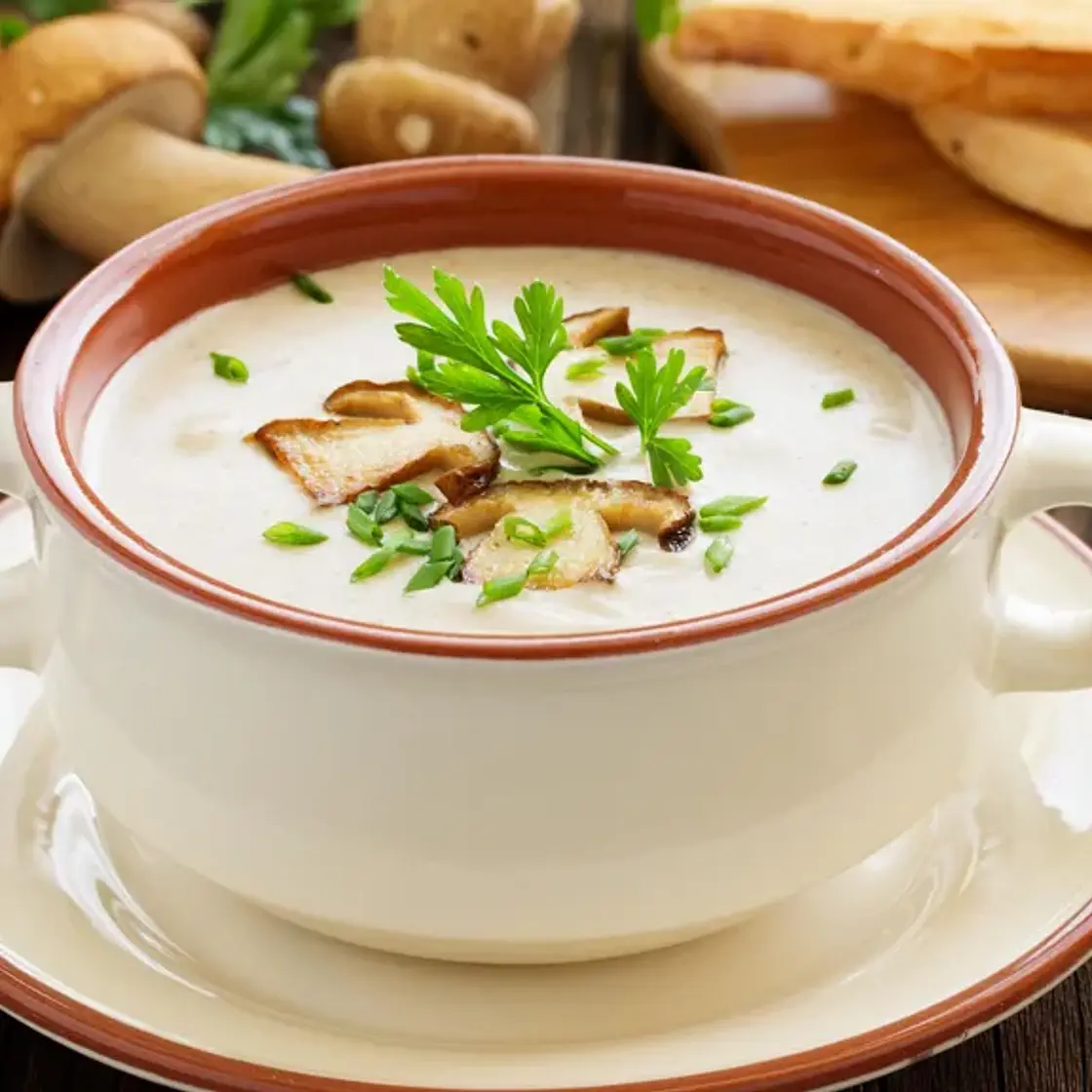 Velouté de champignons