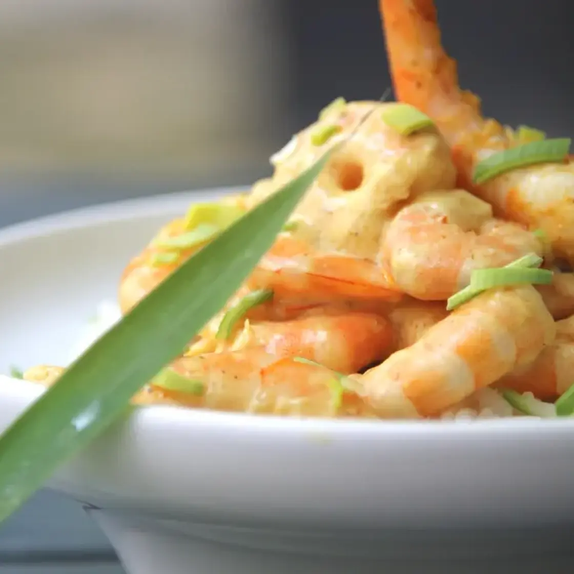 Crevettes au curry express