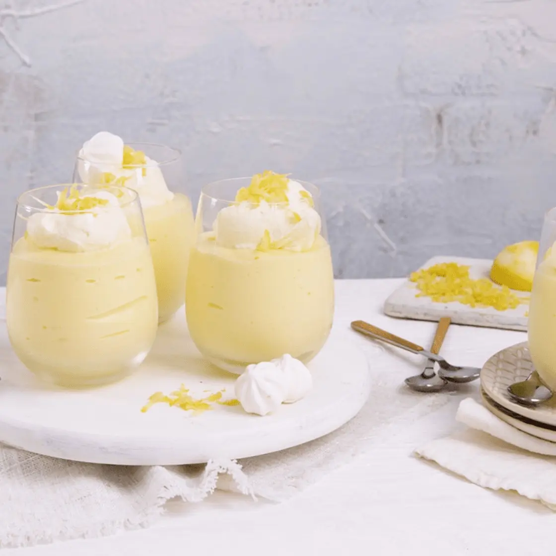 2-ingredient lemon whip recipe