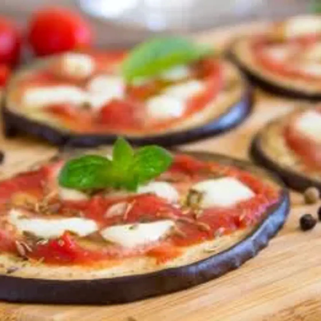Pizzette di melanzane