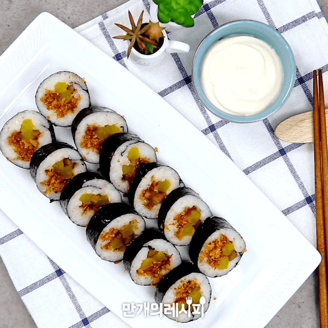 정말 맛있새우~b 건새우김밥