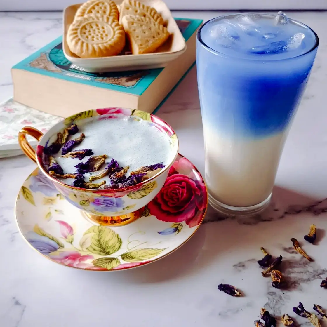 ENCHANTING Blue Latte Recipe (Super EASY with Butterfly Pea)