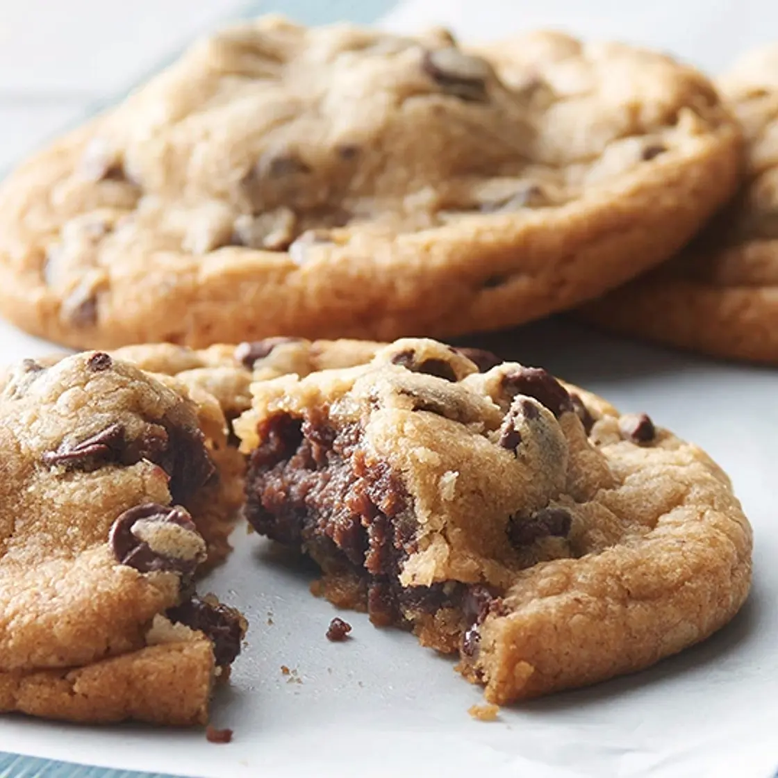 3-Ingredient Brownie Batter Cookies