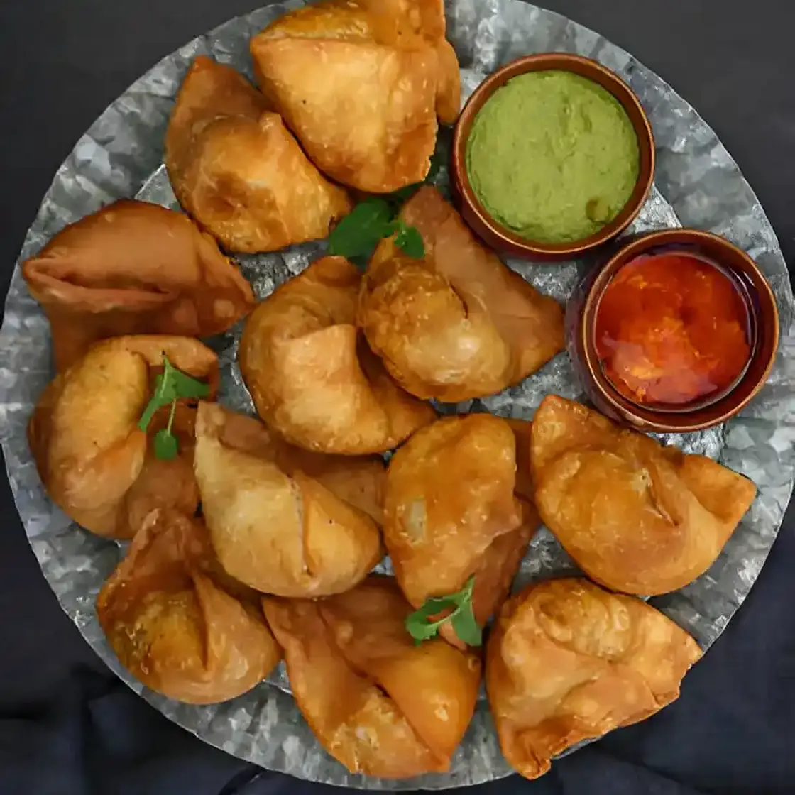 Recette samoussa poulet au curry