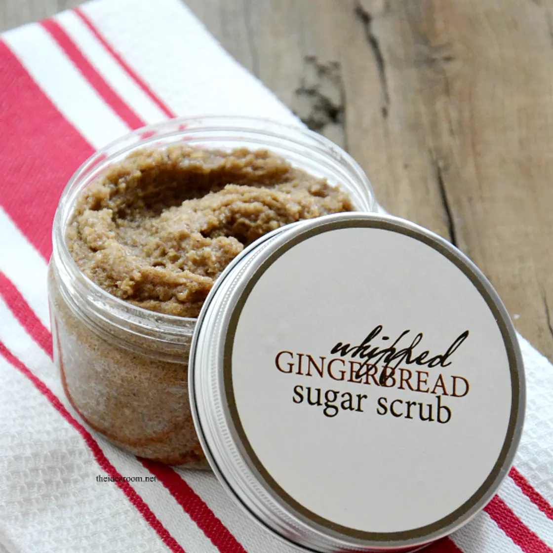 Whipped Gingerbread Sugar Scrub