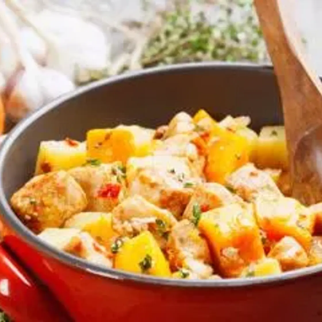 Spezzatino di pollo con il Bimby