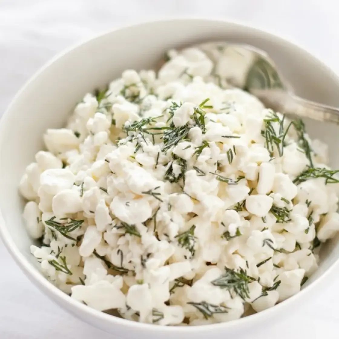 Cuillères au fromage blanc