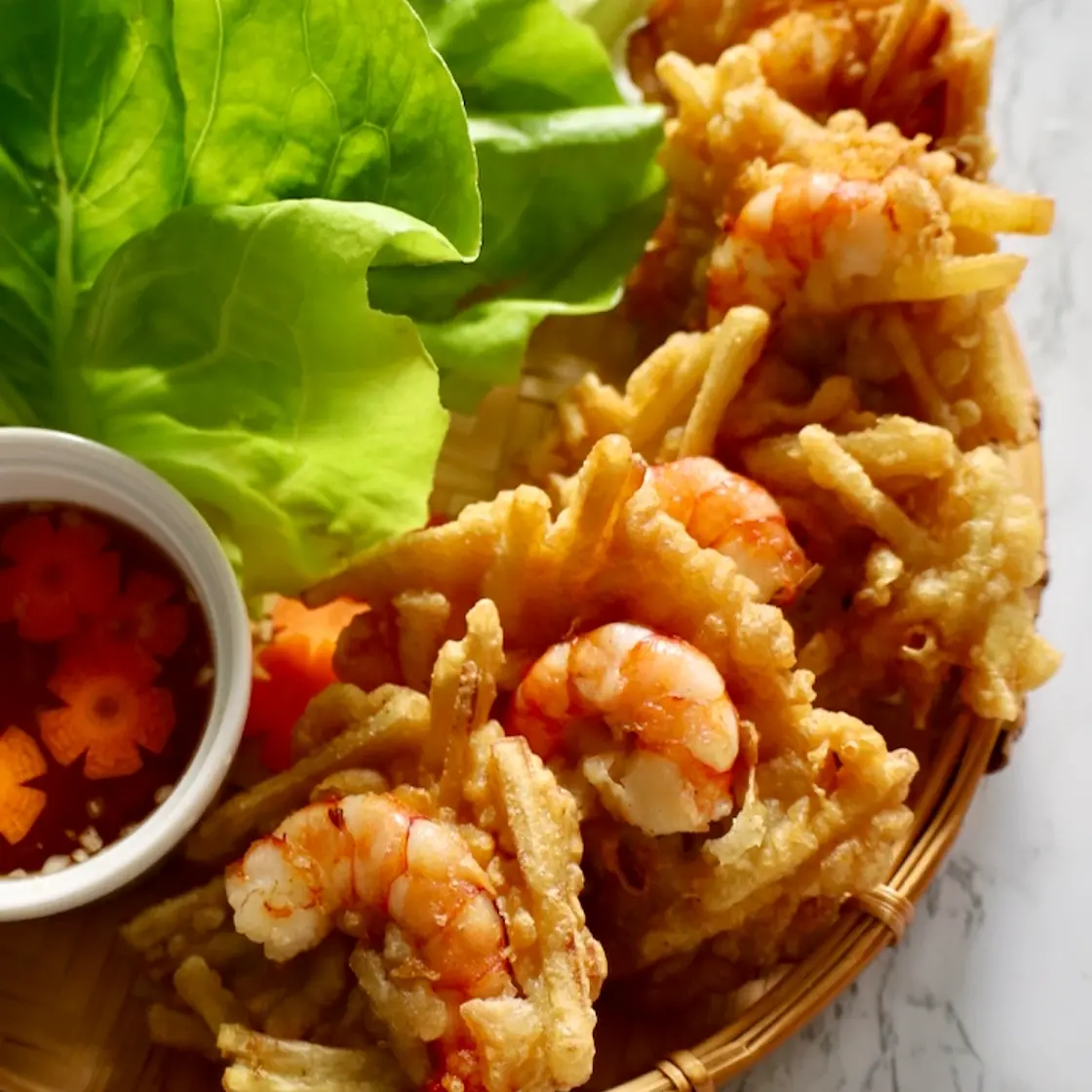 Simplest Vietnamese Fried Shrimp Cake - West Lake Shrimp Cake