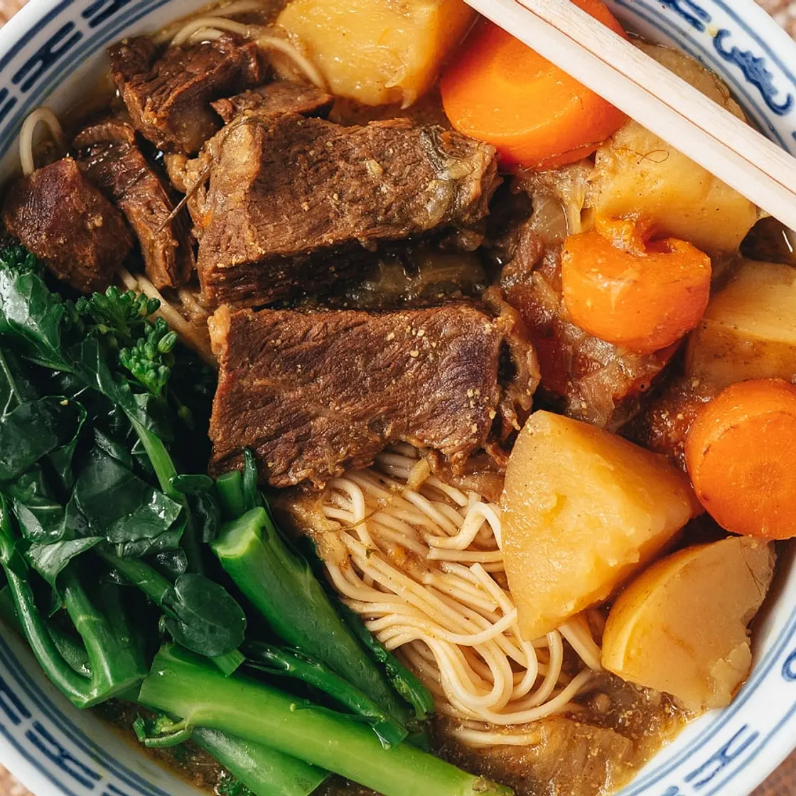 Curry Brisket Noodles