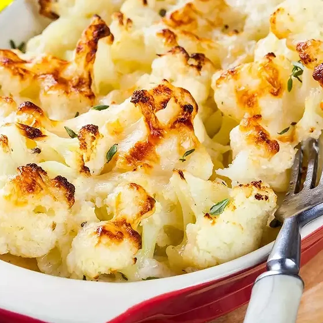 Gratin de chou-fleur aux œufs