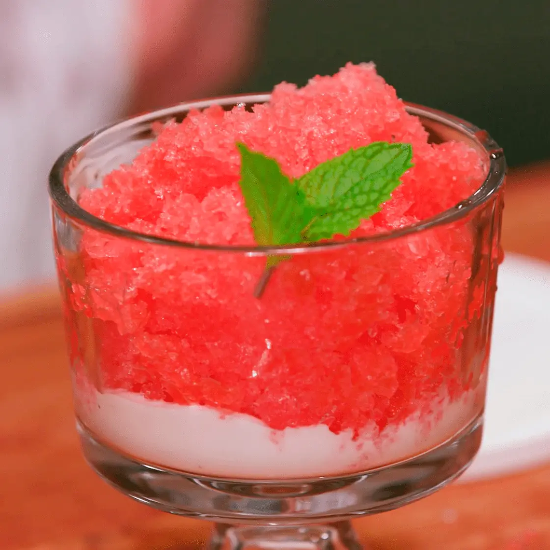 Strawberry Granita
