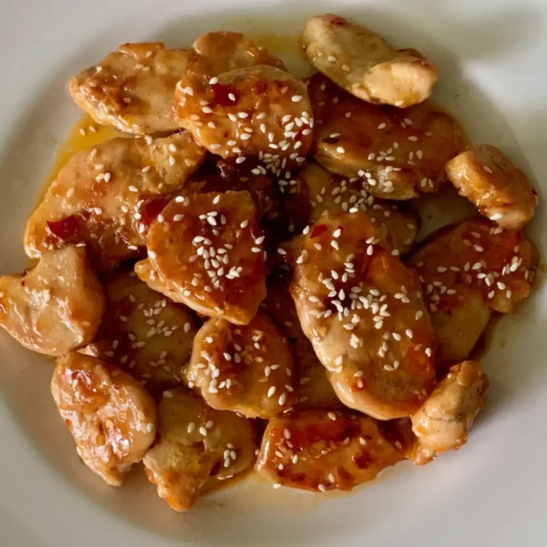 Hot Honey Ginger Chicken Breast