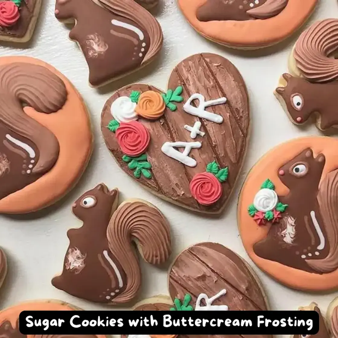 The Best Sugar Cookies with Buttercream Frosting Recipe