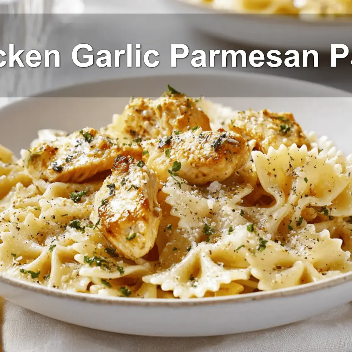 Chicken Garlic Parmesan Pasta