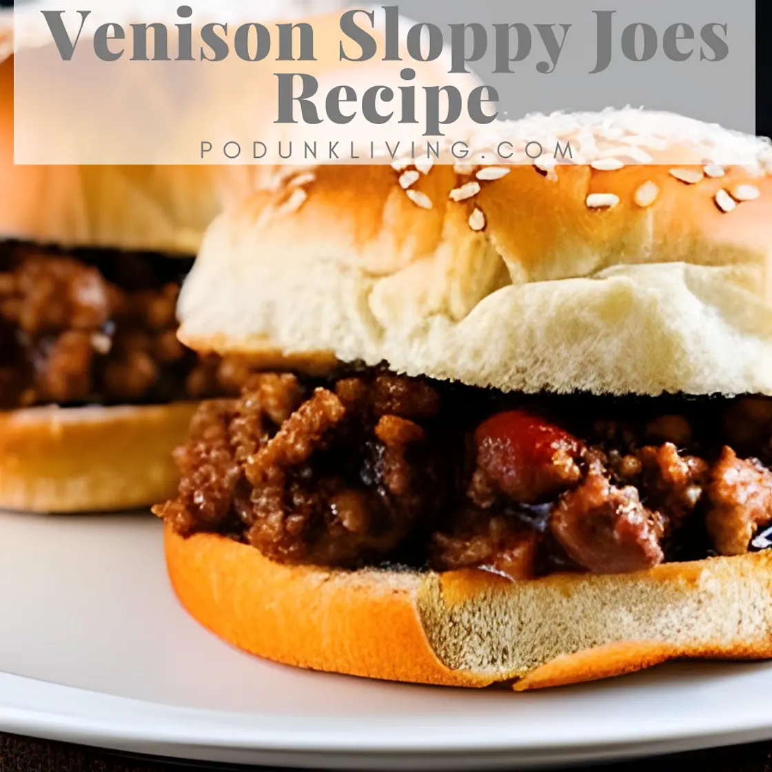 Venison Sloppy Joes