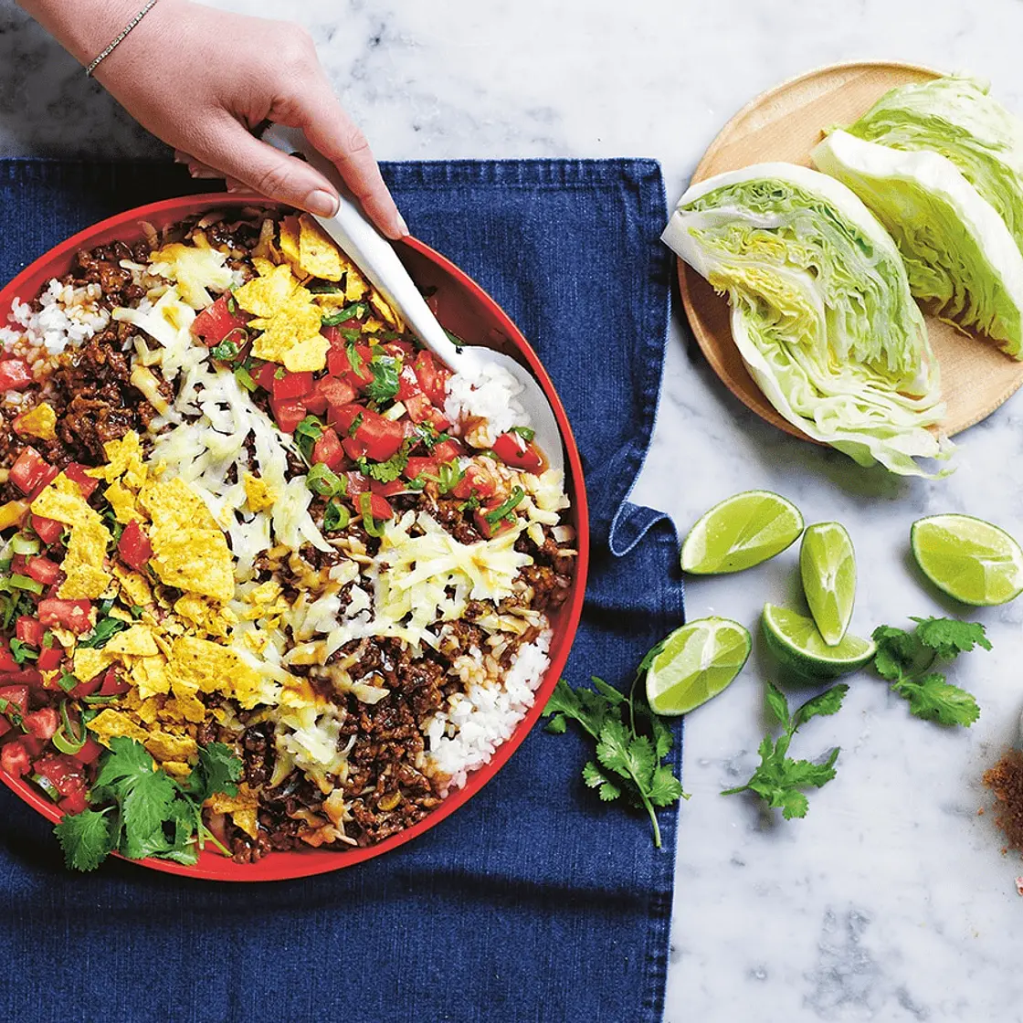 Taco rice