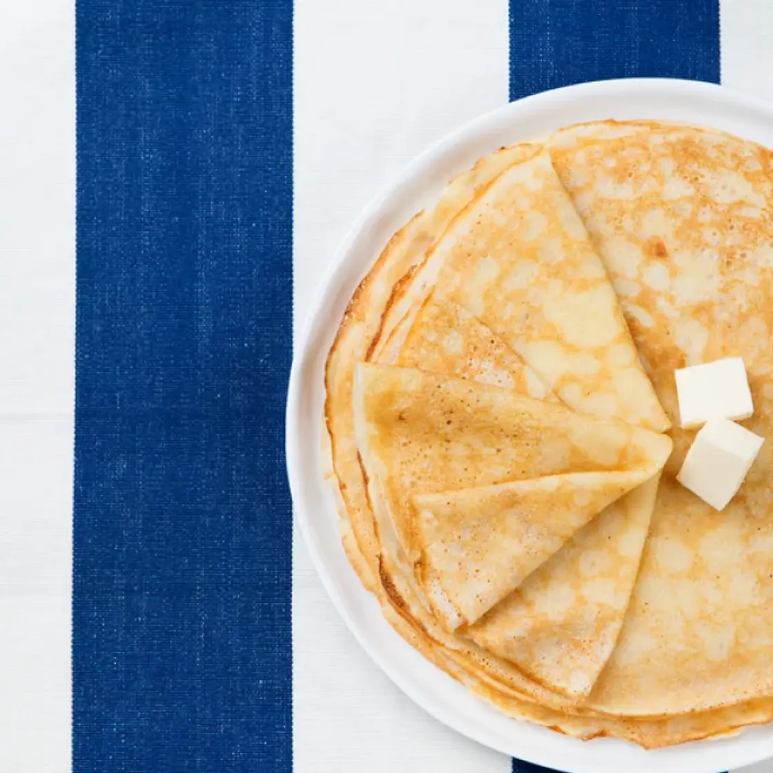 Crêpes au lait de coco