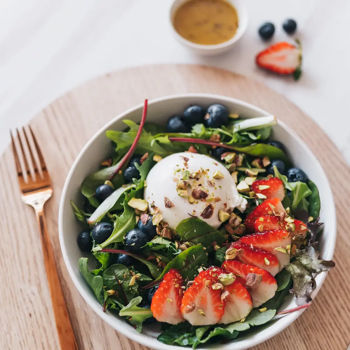 Berry Burrata Salad