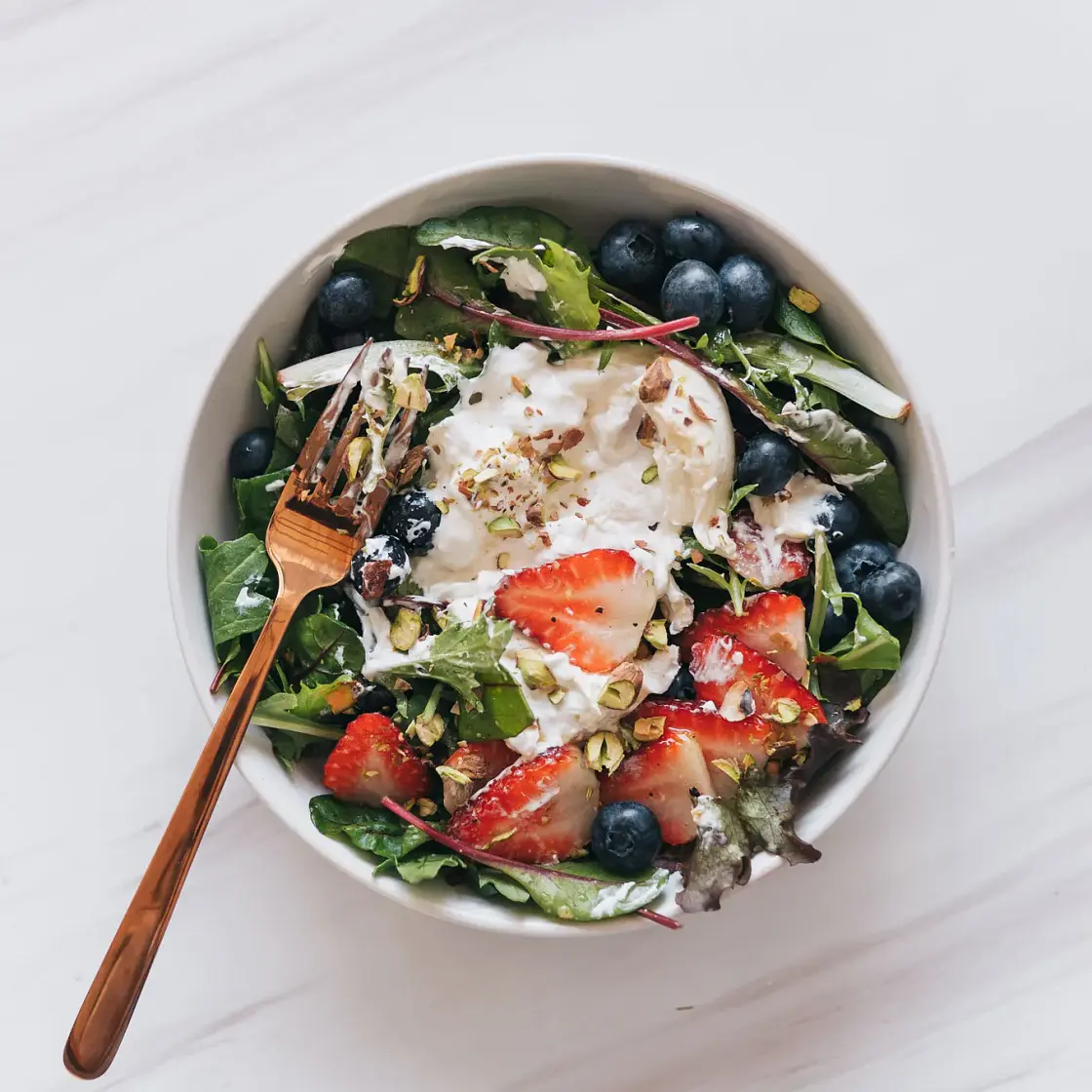 Berry Burrata Salad