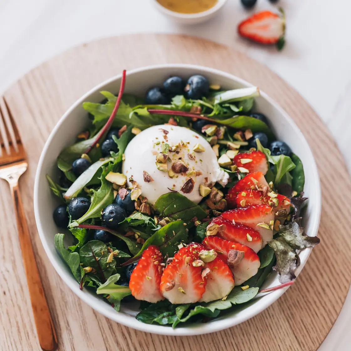 Berry Burrata Salad