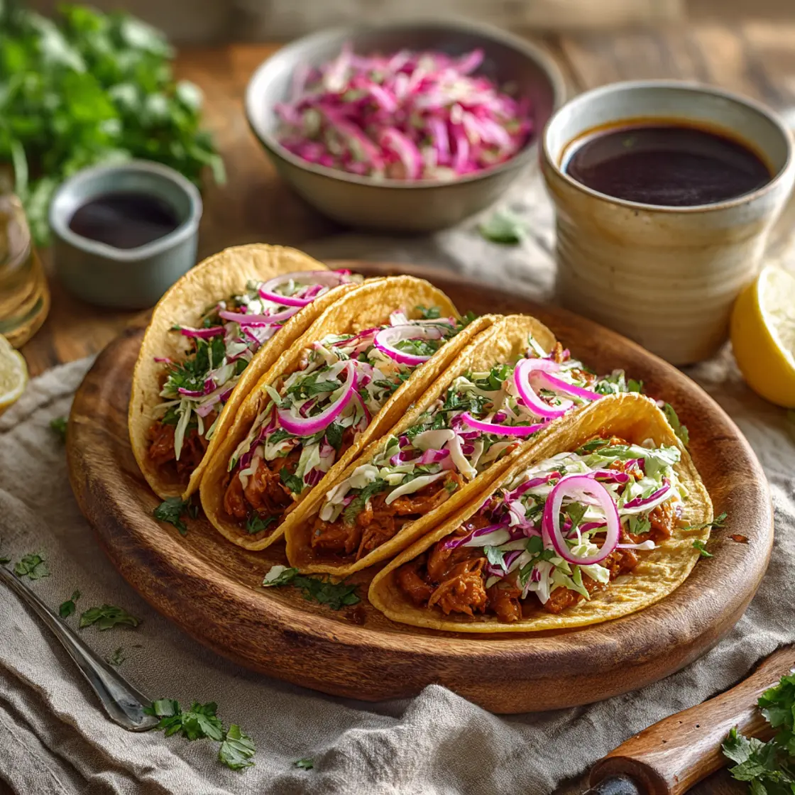 Flavourful Ketjap Chicken Tacos