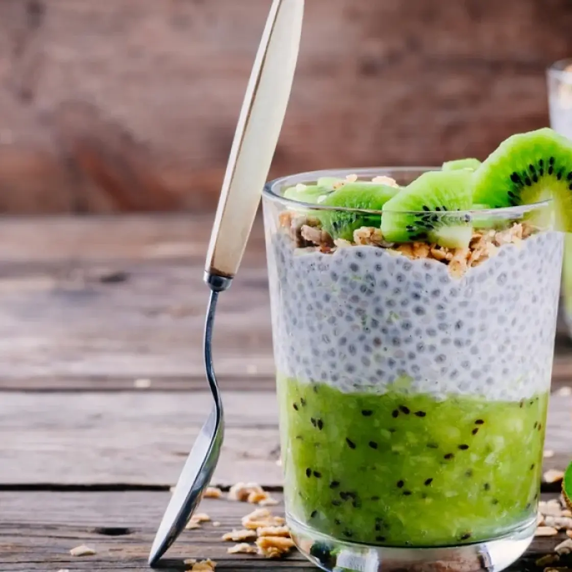 Verrine de chia et coco