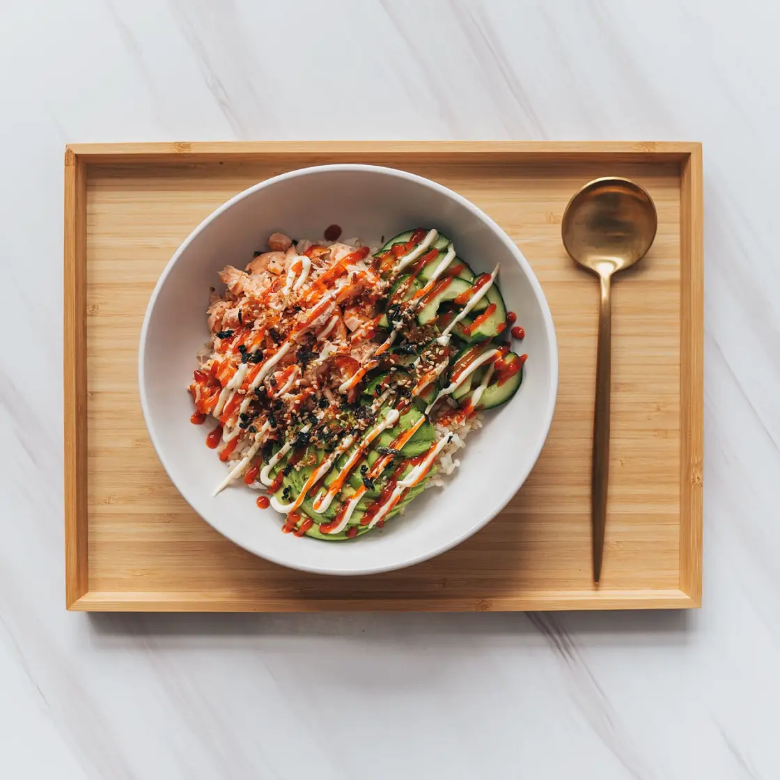 Easy Salmon Rice Bowl