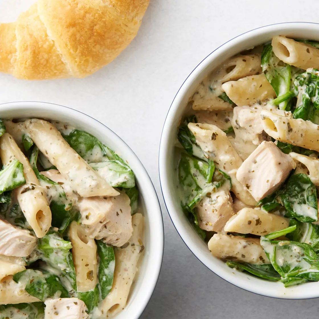 Instant Pot® Creamy Pesto Penne Pasta