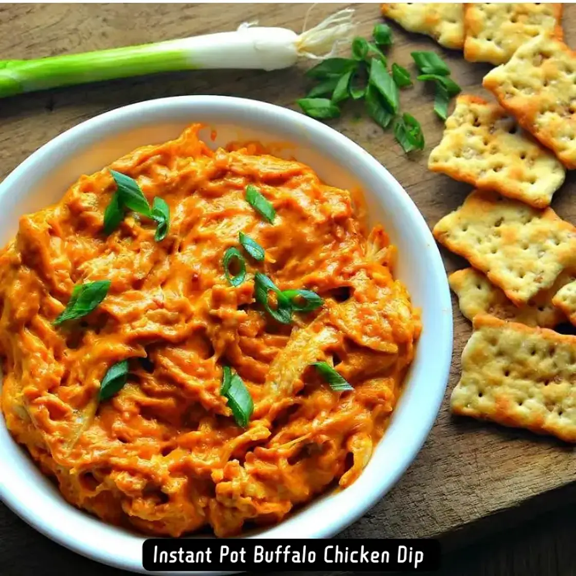 Easy Instant Pot Buffalo Chicken Dip Recipe