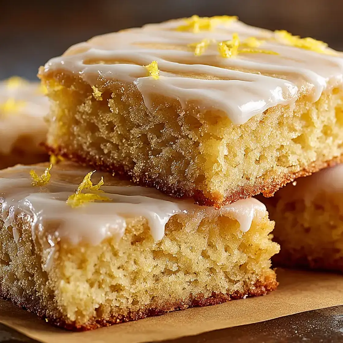Lemon Brownie Bars